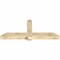 Ekena Millwork Eugene Rough Sawn Timber Gable Bracket, Douglas Fir, 72"W x 30"H x 6"D x 6"F, 10/12 Pitch GBW072X30X0606EUG00RDF - alternate 5